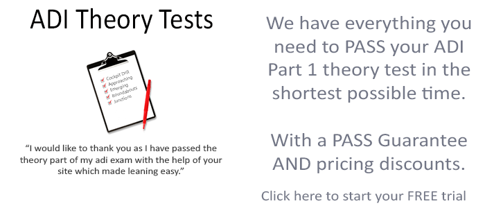 ADI Part 1 driving theory test, ADI Part 1 theory test, ADI Part 1, mock theory tests, driving theory test