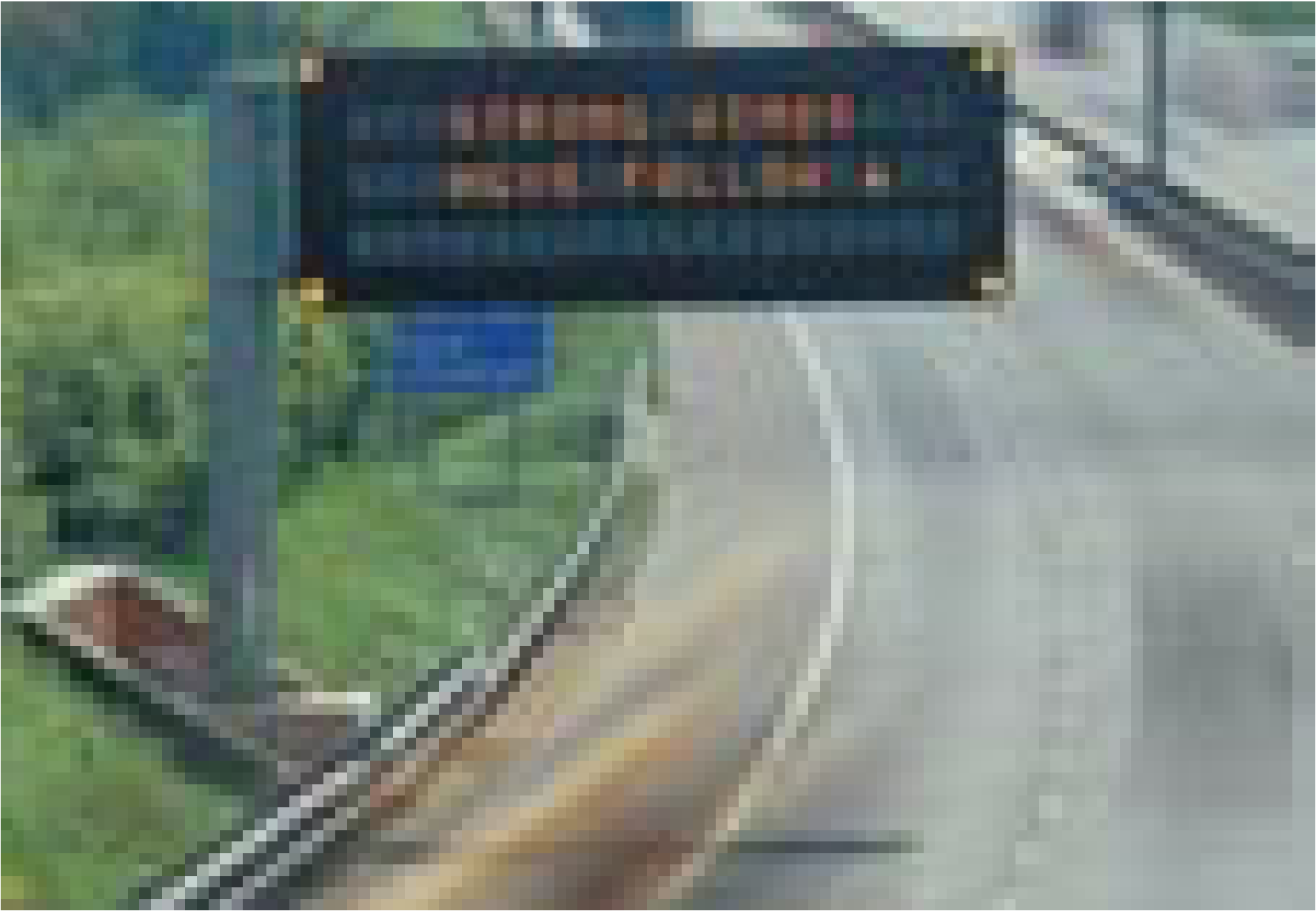 Variable message sign sign - UK Road Sign