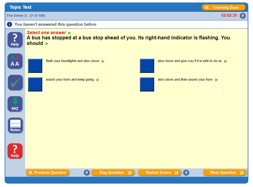 driving theory test cost