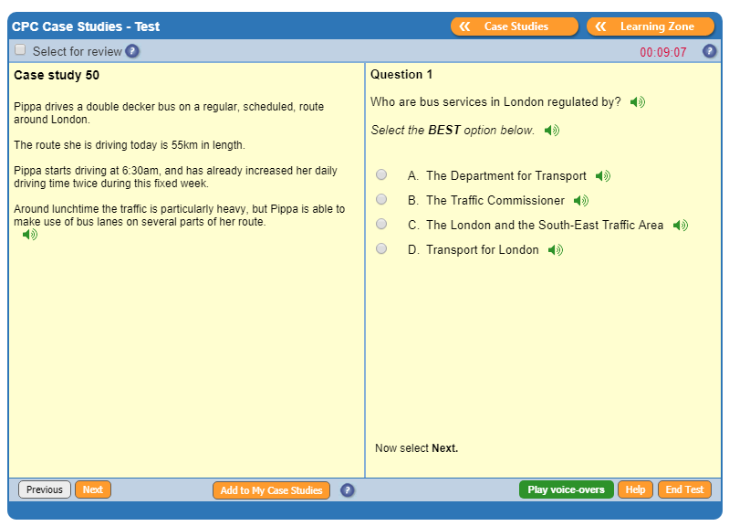 cpc truck case study questions and answers